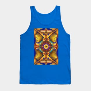 artsy abstract symmetric design Tank Top